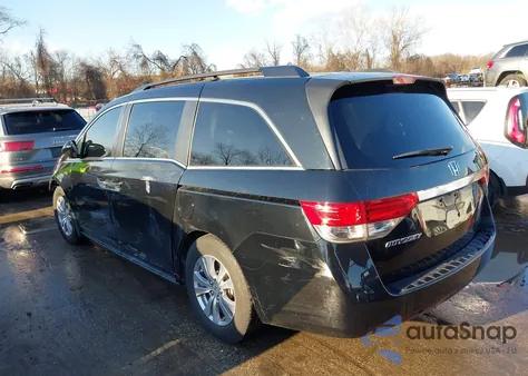 2014 Honda Odyssey Ex-L z USA, uszkodzony, nr VIN 5FNRL5H65EB063706